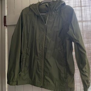 L.L. Bean Forest Green Nylon Jacket